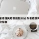 山东省疫情风险等级划分/山东省疫情风险等级划分标准